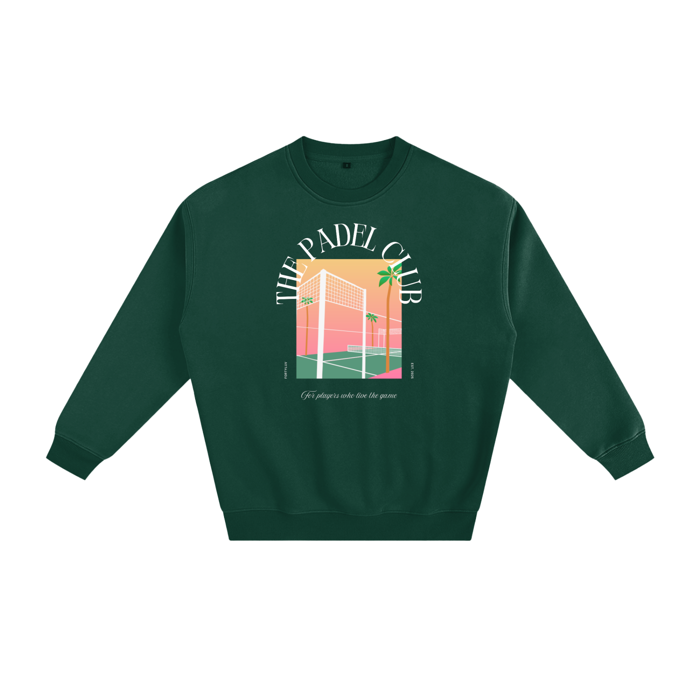 “The Padel Club” Sunset Sweatshirt