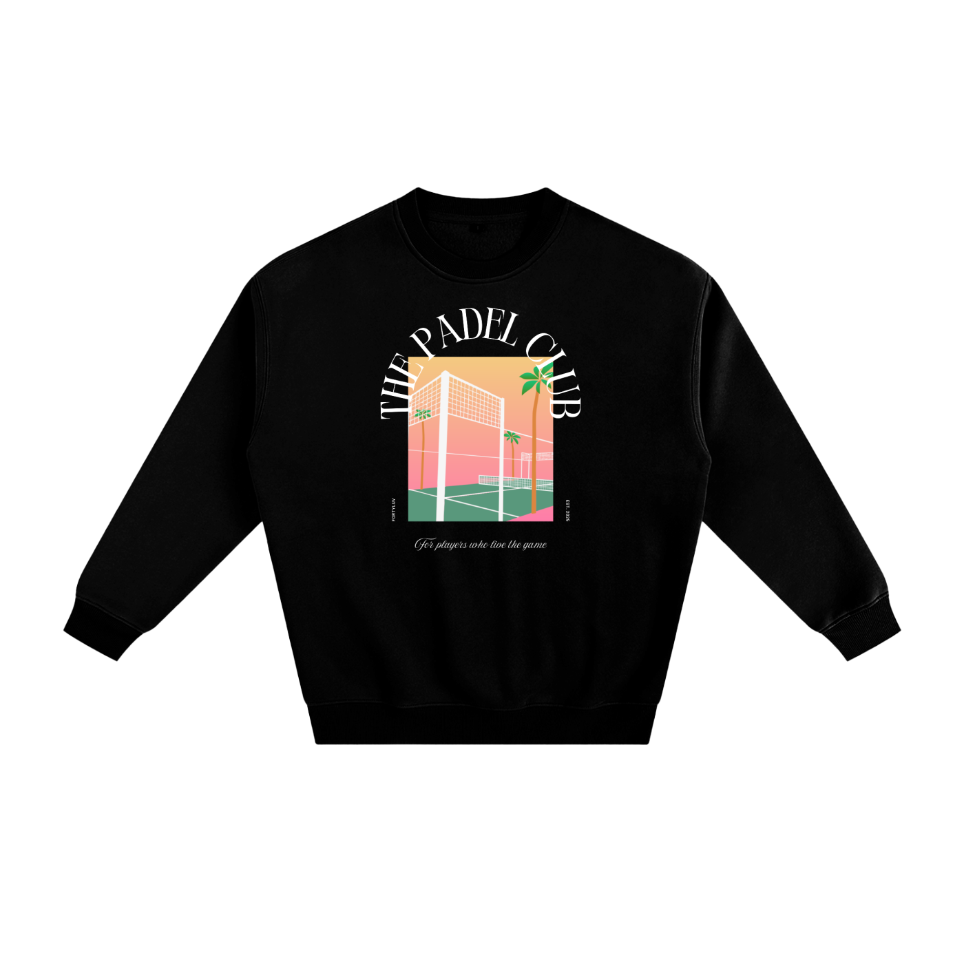“The Padel Club” Sunset Sweatshirt
