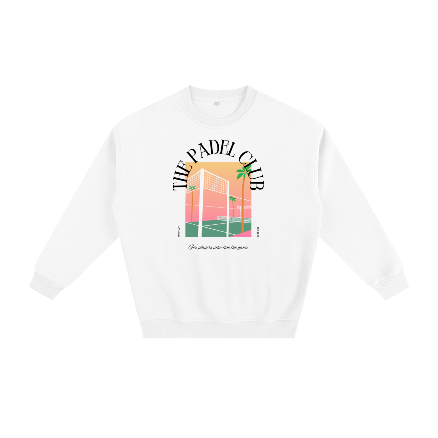“The Padel Club” Sunset Sweatshirt
