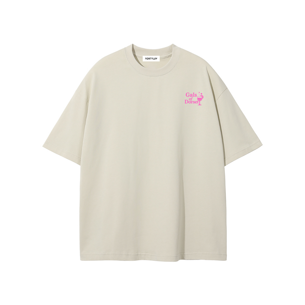 "Gals Padel Club" T-shirt - Fortyluv x Gals of Dorset