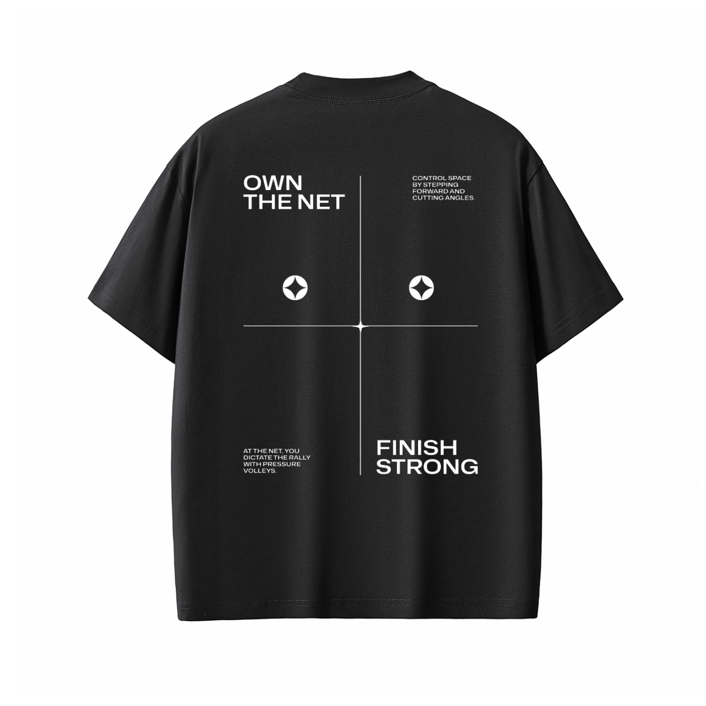 Strategy Series Tee 01 – Own the Net