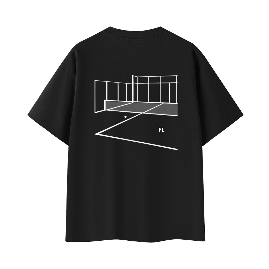 Offcourt Outline Padel Court Tee