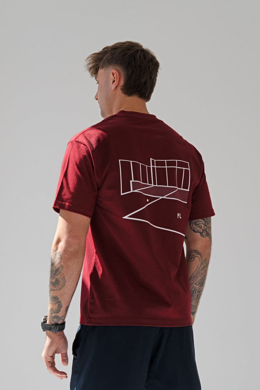 Offcourt Outline Padel Court Tee