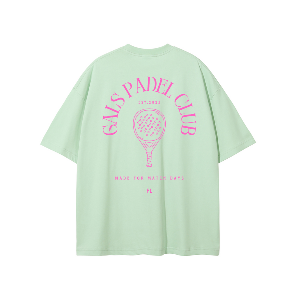 "Gals Padel Club" T-shirt - Fortyluv x Gals of Dorset