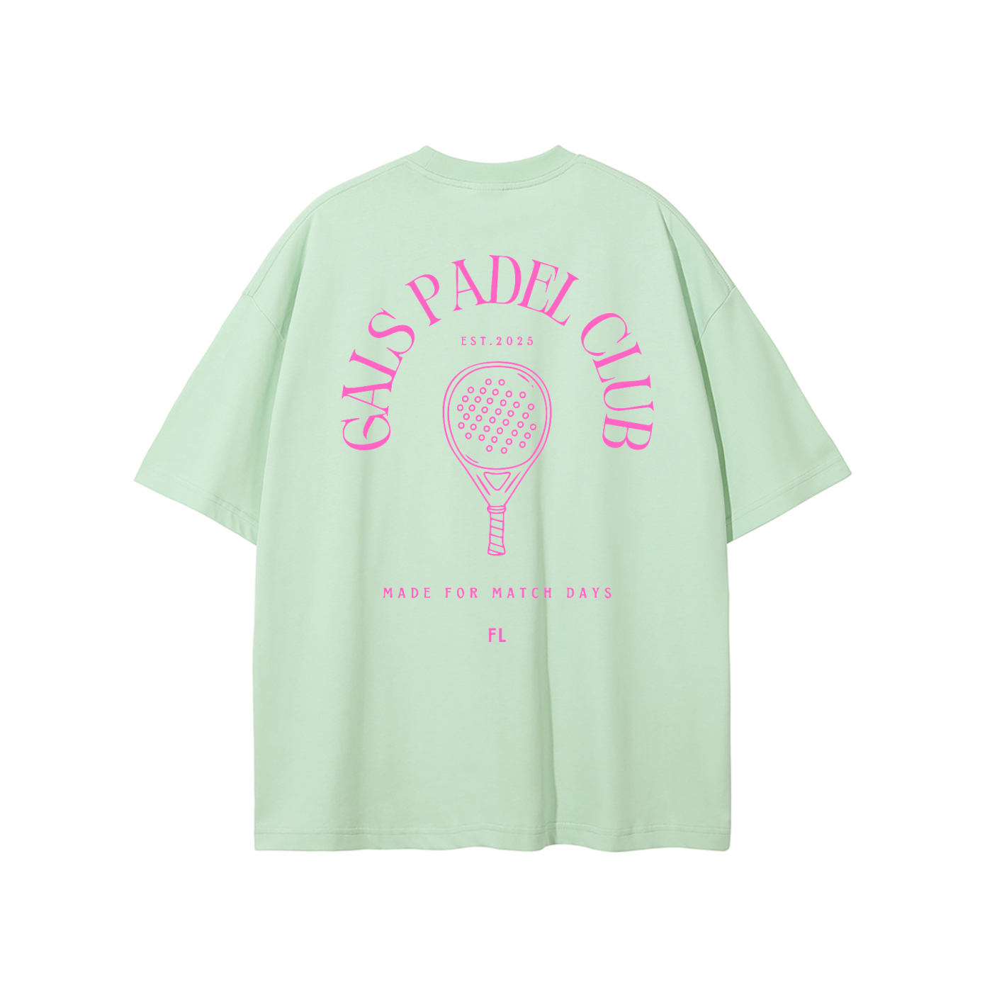 "Gals Padel Club" T-shirt - Fortyluv x Gals of Dorset