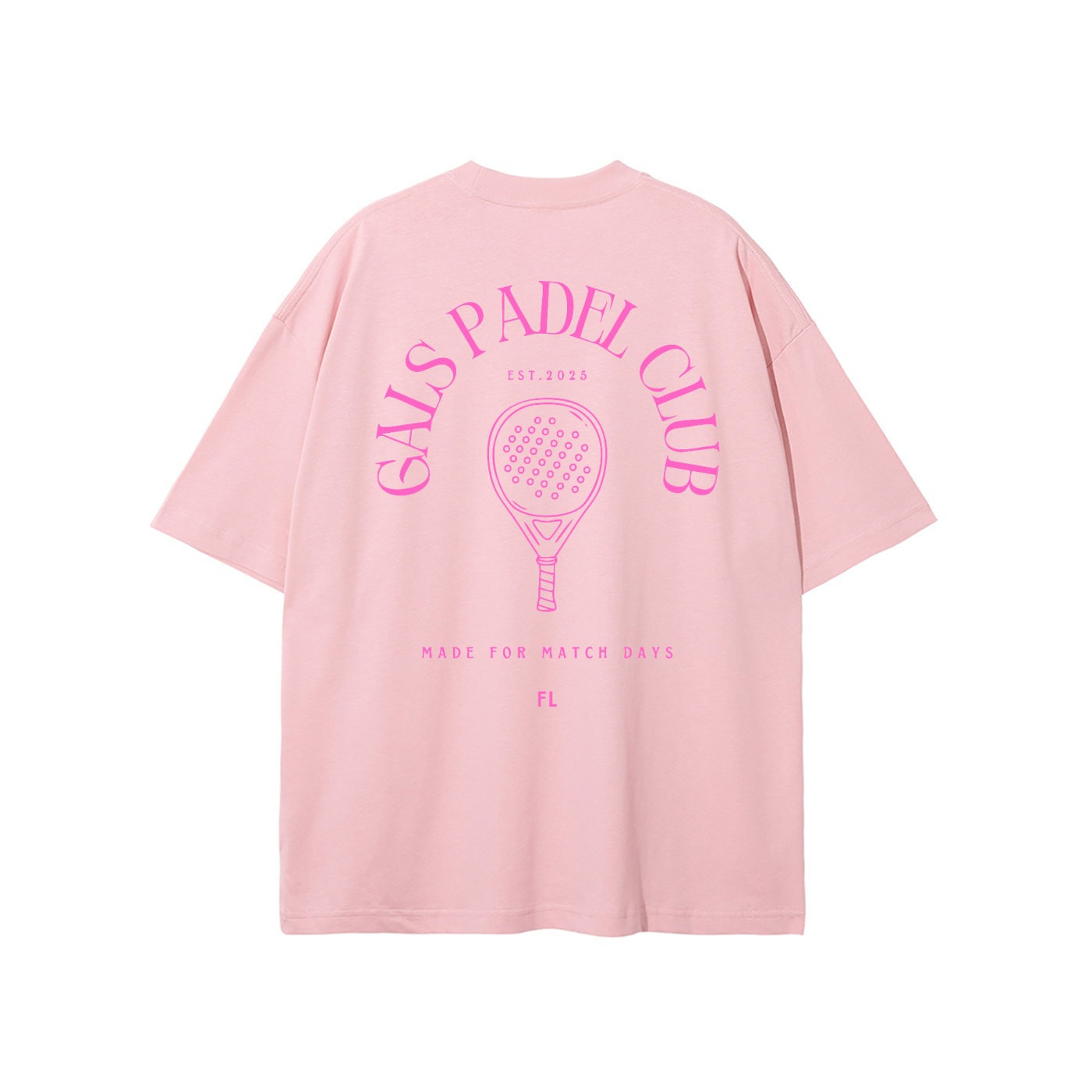 "Gals Padel Club" T-shirt - Fortyluv x Gals of Dorset