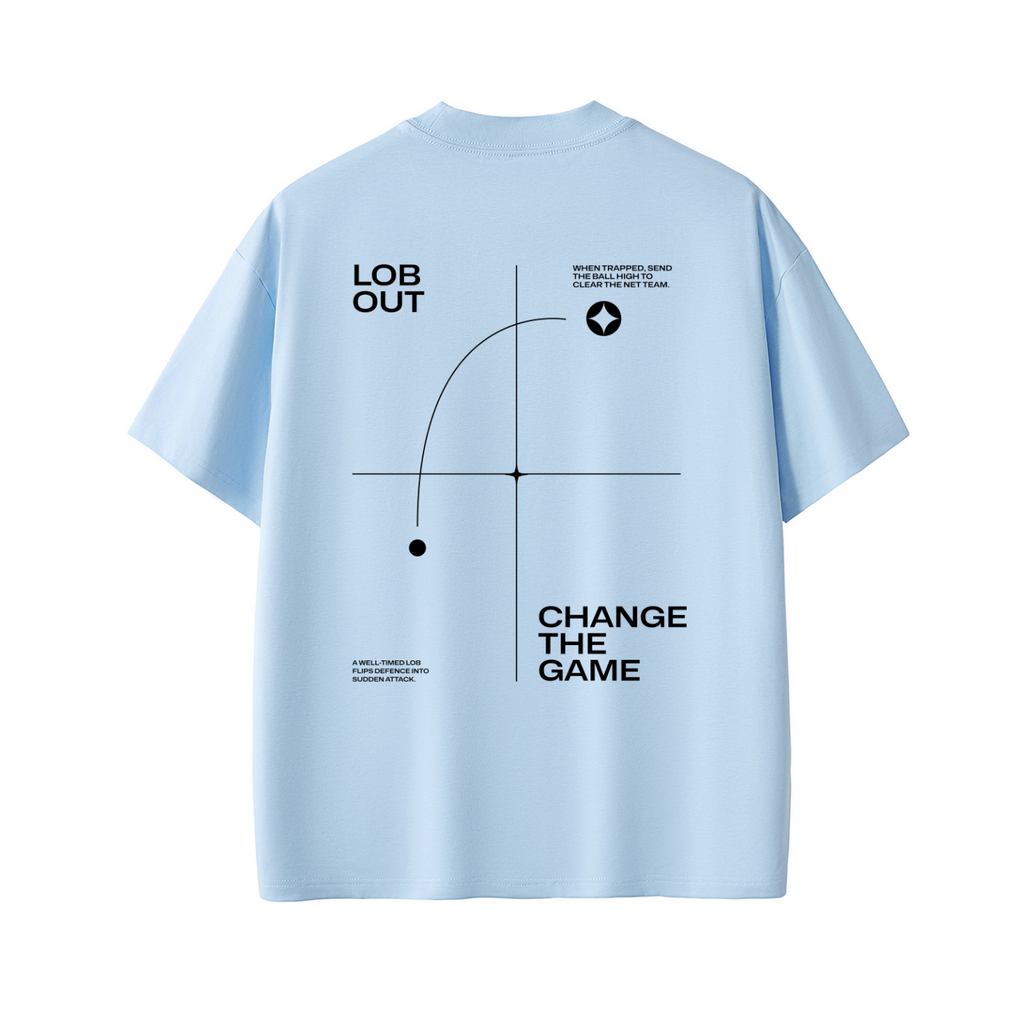 Strategy Series Tee 06 – Lob Out, Change The Game