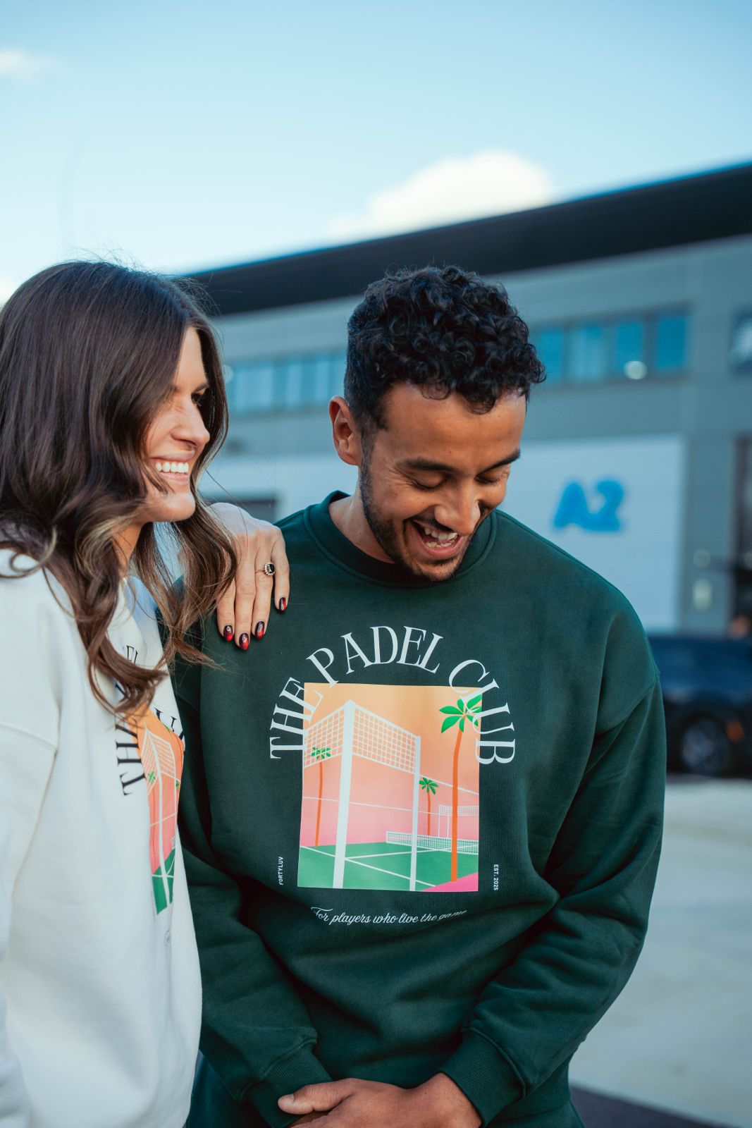 “The Padel Club” Sunset Sweatshirt