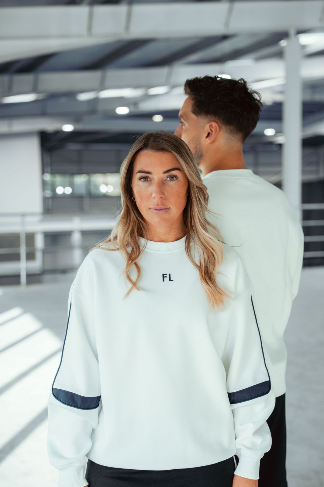FL Logo Stripe Taped Sweatshirt