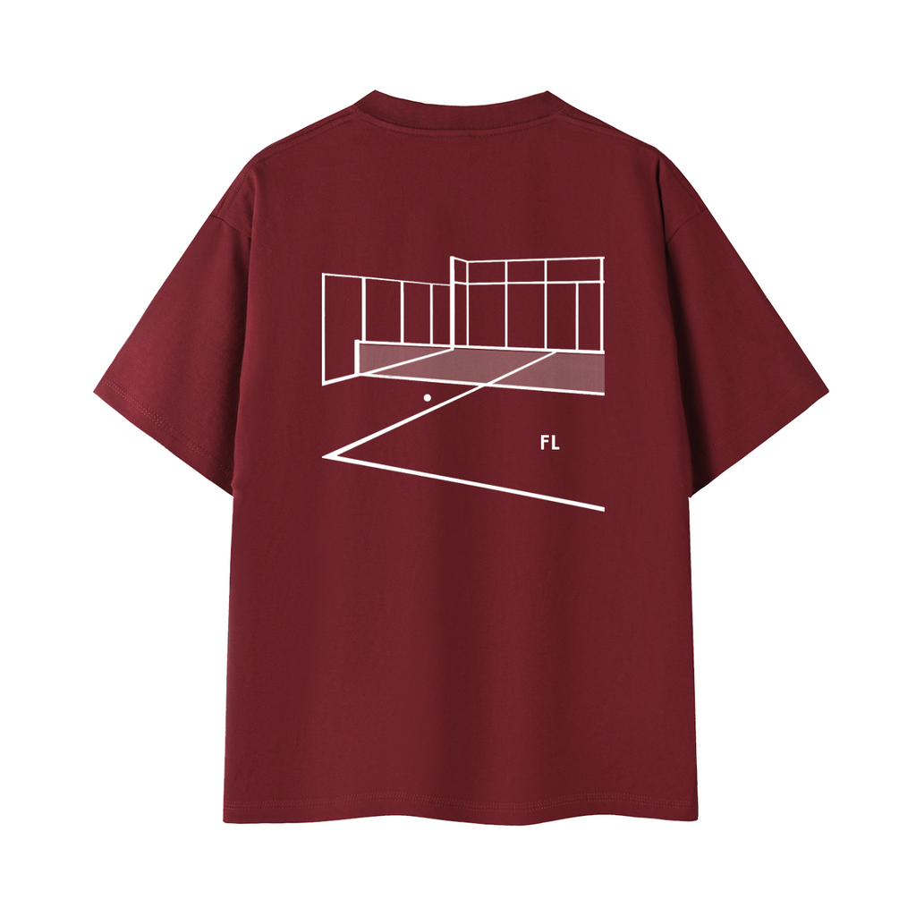 Offcourt Outline Padel Court Tee