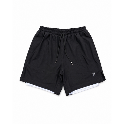Black Padel Performance Men's Shorts