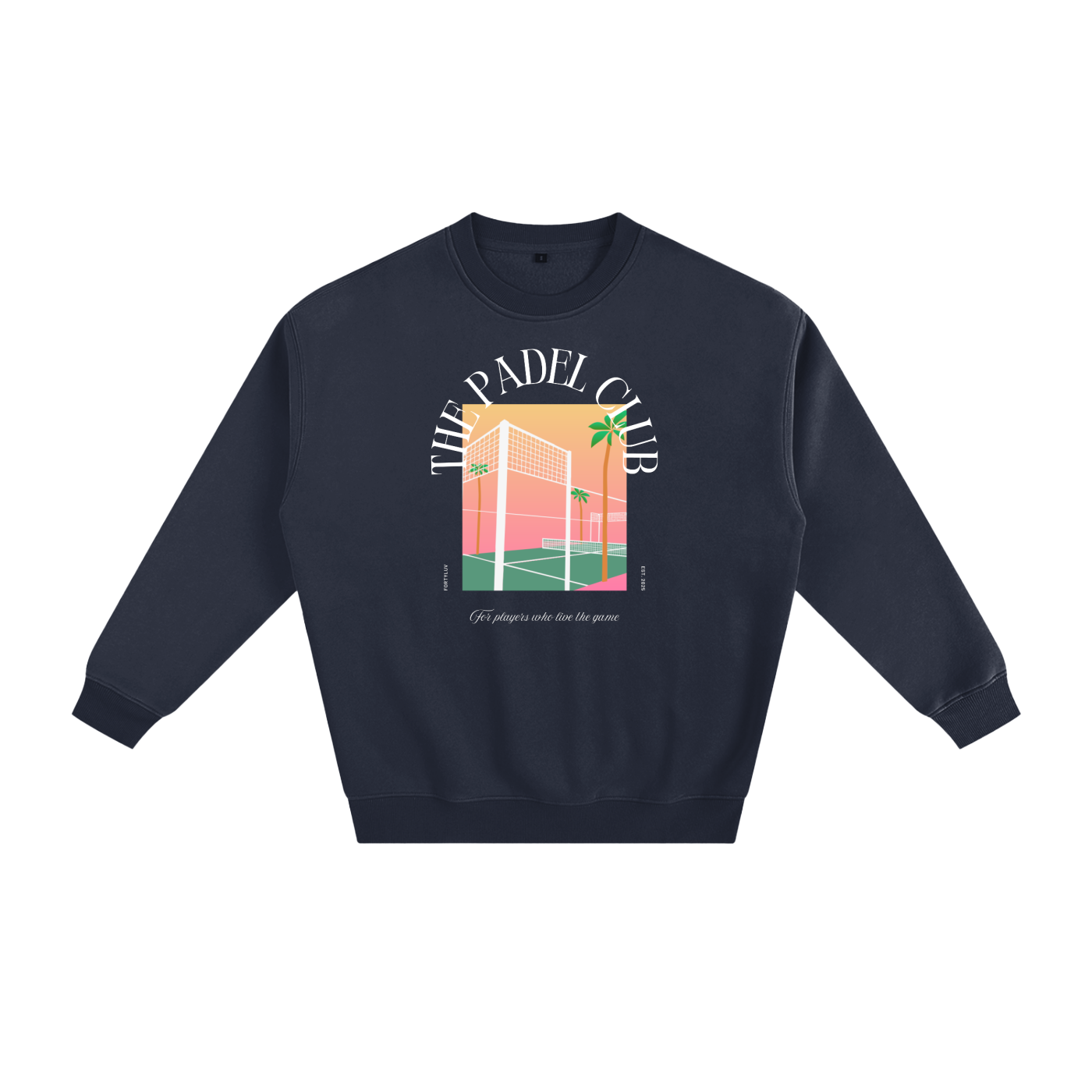 “The Padel Club” Sunset Sweatshirt