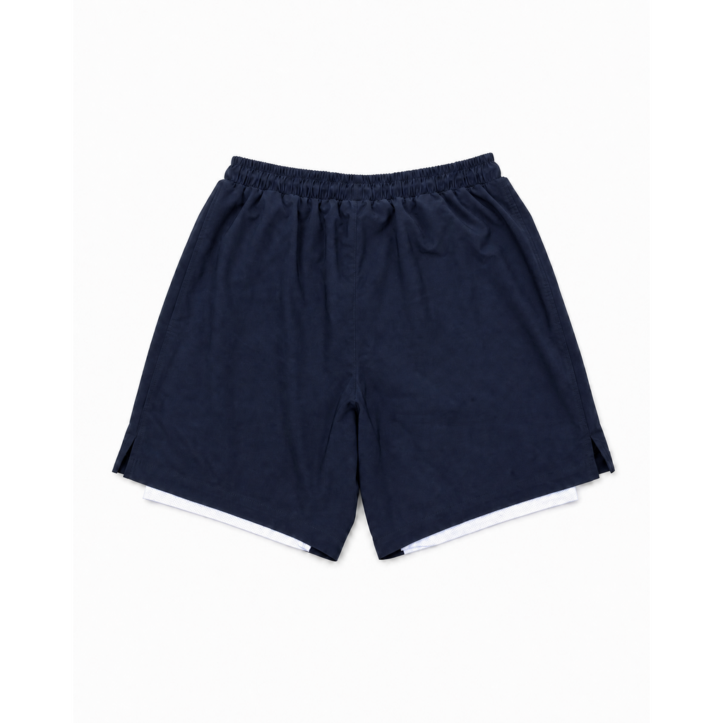 Navy Padel Performance Men's Shorts