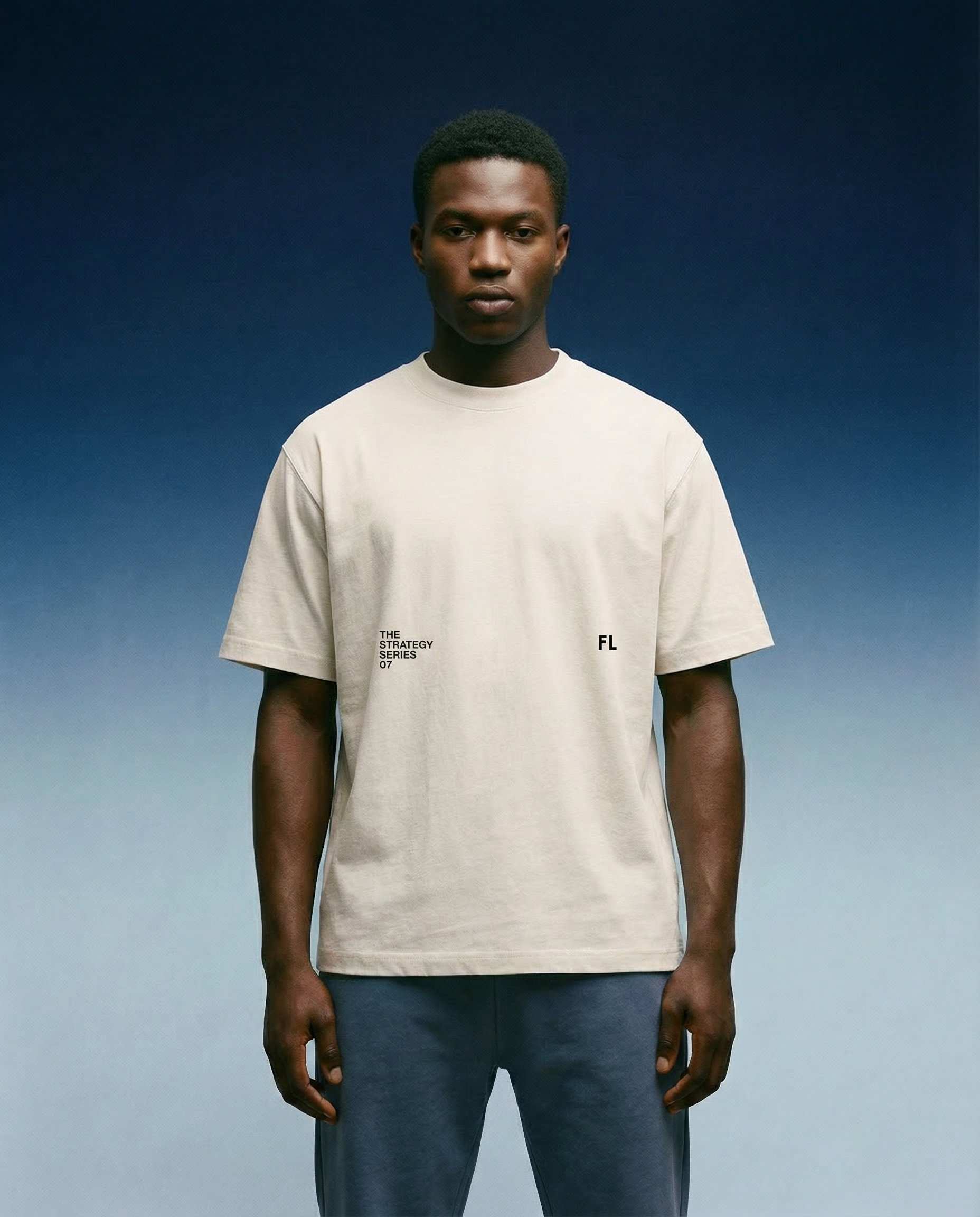 Offcourt Padel Patience Pays t in Apricot Men Wearing by Fortyluv UK